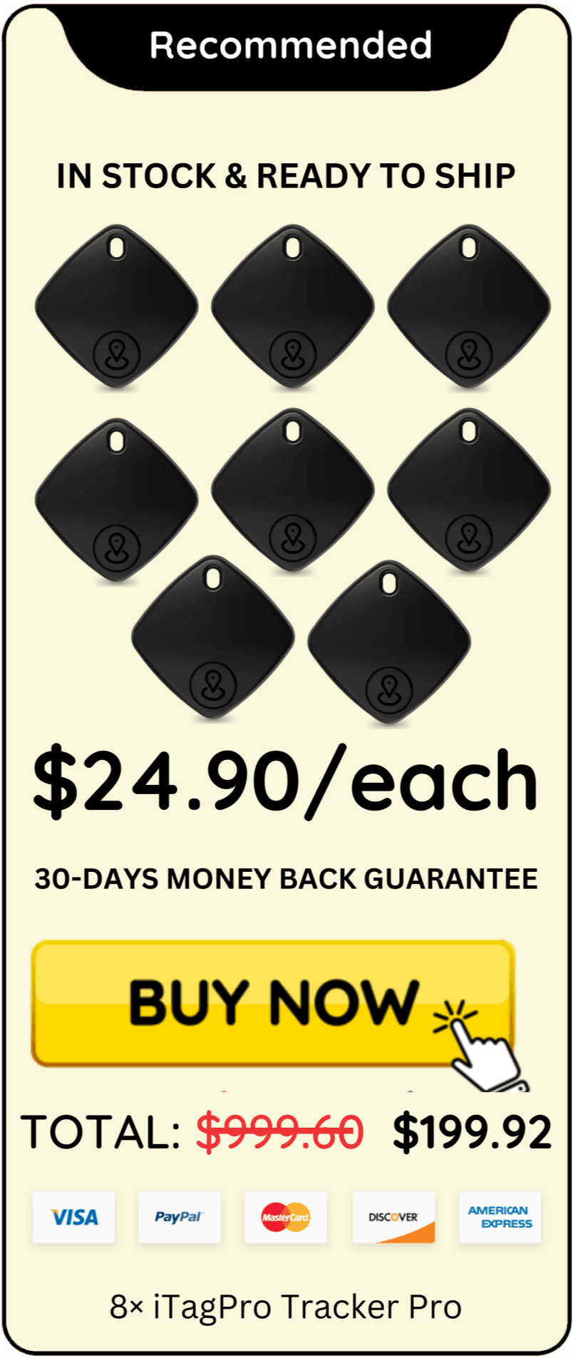 iTagPro Tracker offer price 