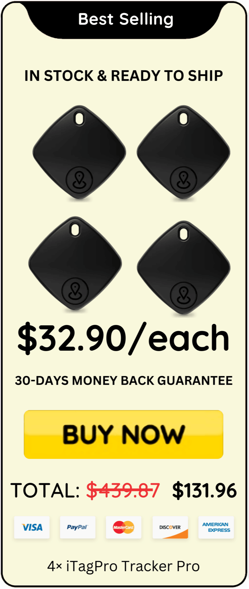 iTagPro Tracker offer price 